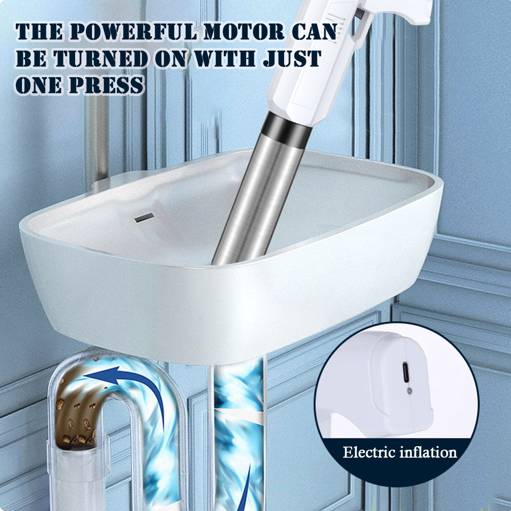 Plunger Toilet - Plunger Toilet elektrik kuat, penghilang gelombang