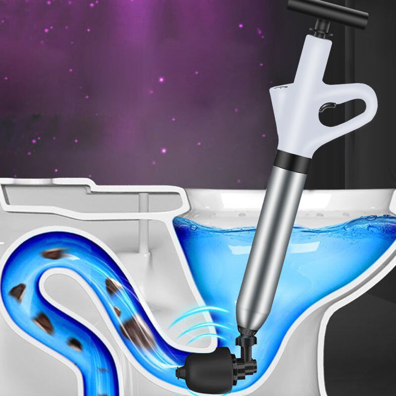 Plunger Toilet - Pengeruk pipa Toilet baja tahan karat,