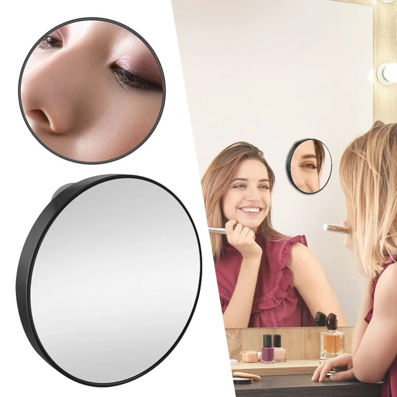 Shaving Mirror Suction - Cermin Pembesar 10x dengan Suction Cup,