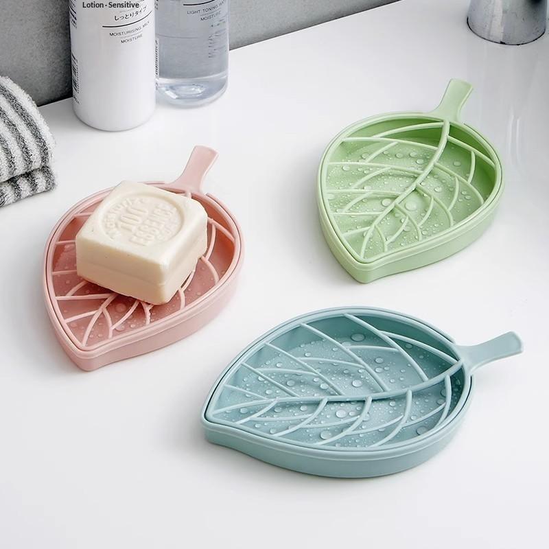 Jet Home Bathroom Accessories - Tempat Sabun Berbentuk Daun 2 Lapis