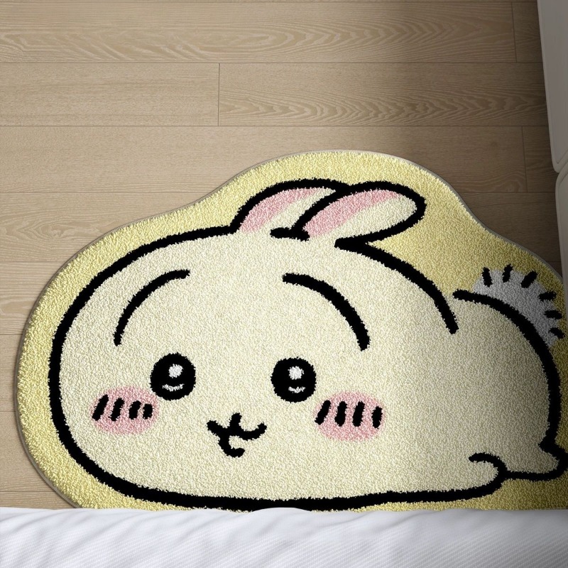 Home Bathroom Mats - Karpet Kartun Chiikawa Anime Hachiware Usagi