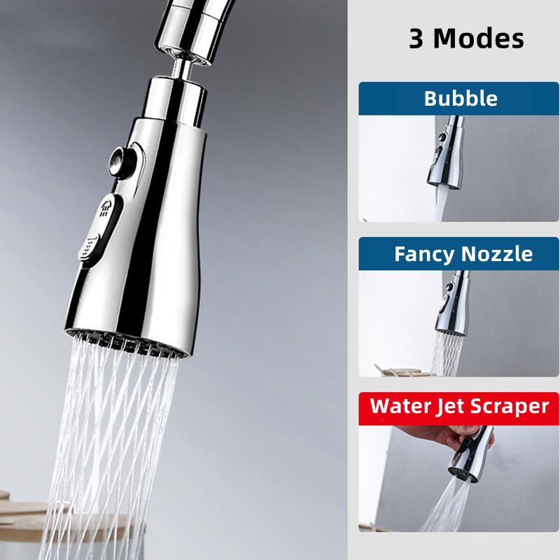 Jet Home Bathroom Accessories - Pengikis Jet air 360 °, keran