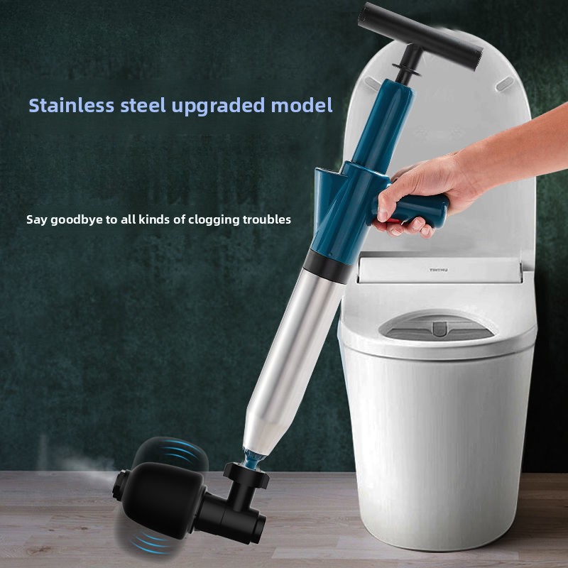 Plunger Toilet - Alat Pembersih Saluran Air Bertekanan Tinggi