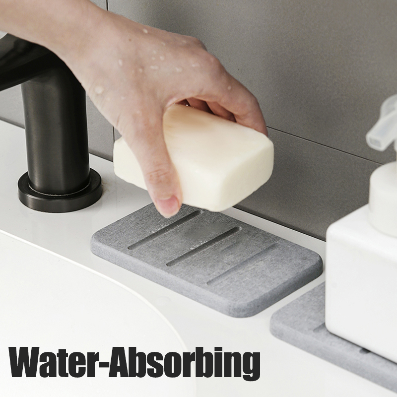 Home Bathroom Mats - Alas Sabun Diatom Mud Cepat Kering,