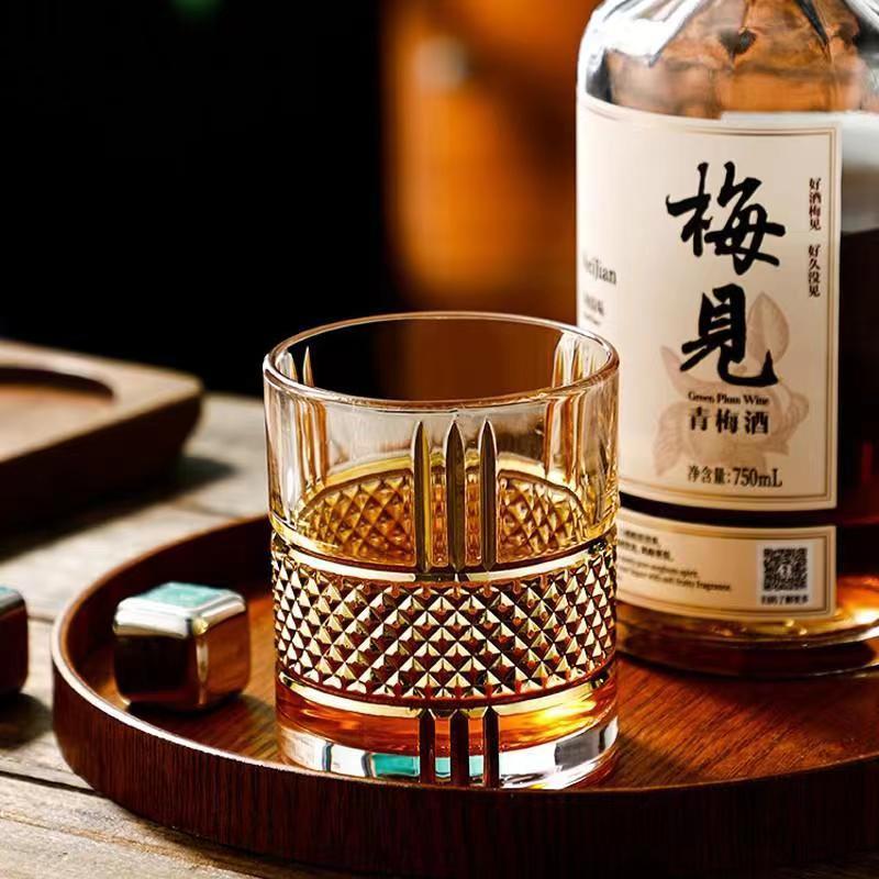 Yamazaki Home Bathroom Storage - Gaya Eropa Mewah Emas Kuno Wiski