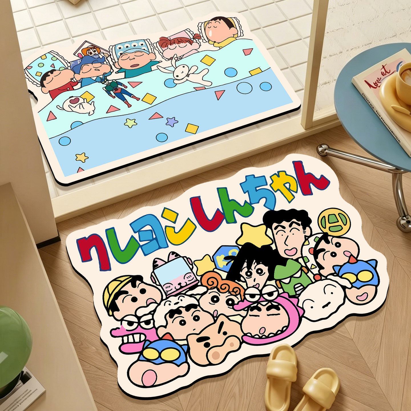Keset Kamar Mandi Crayon Shin- - Home Bathroom Mats ulasan dan harga