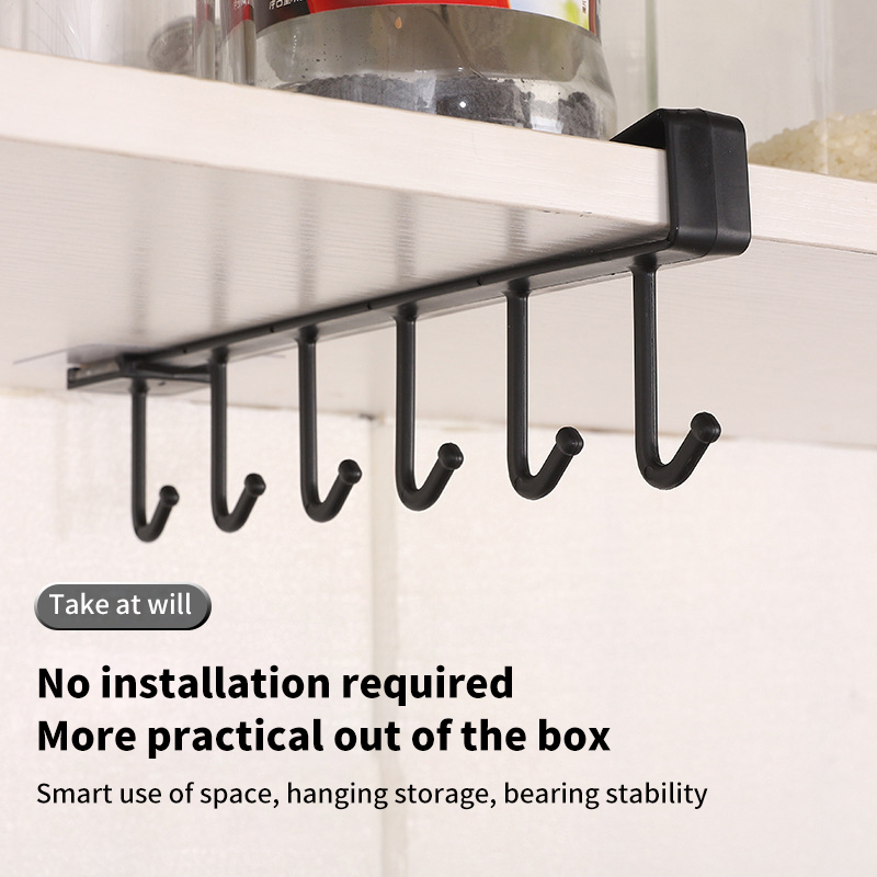 Rak Penyimpanan 6 Pengait Plas - Jet Home Bathroom Accessories ulasan dan harga