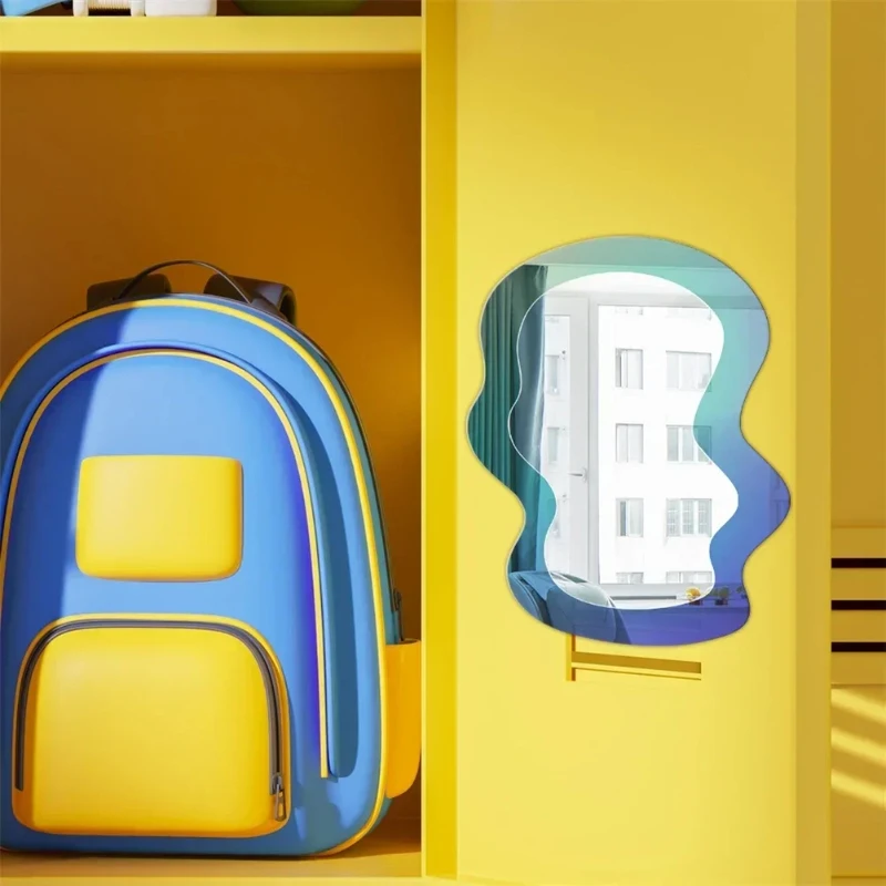 1 Buah Cermin Pola Geometris M - Home Essentials Bathroom Cabinet ulasan dan harga