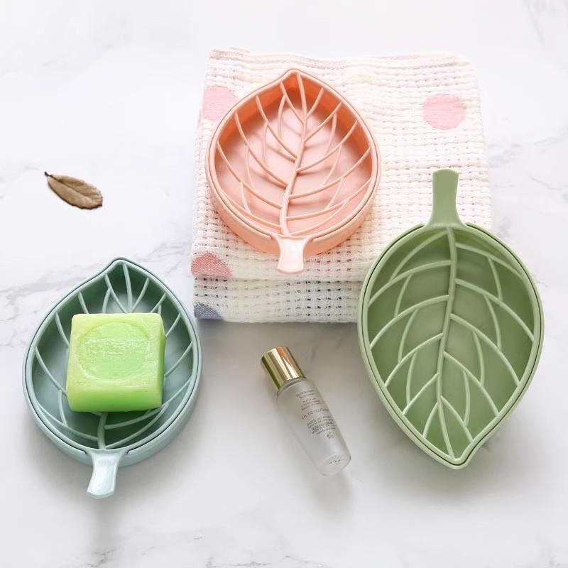 Tempat Sabun Berbentuk Daun 2  - Jet Home Bathroom Accessories ulasan dan harga