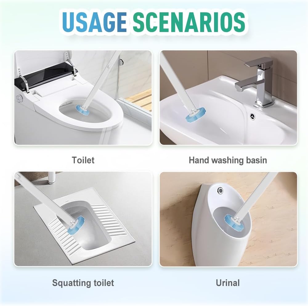 Set Sikat Toilet yang Dipasang - Plunger Toilet ulasan dan harga