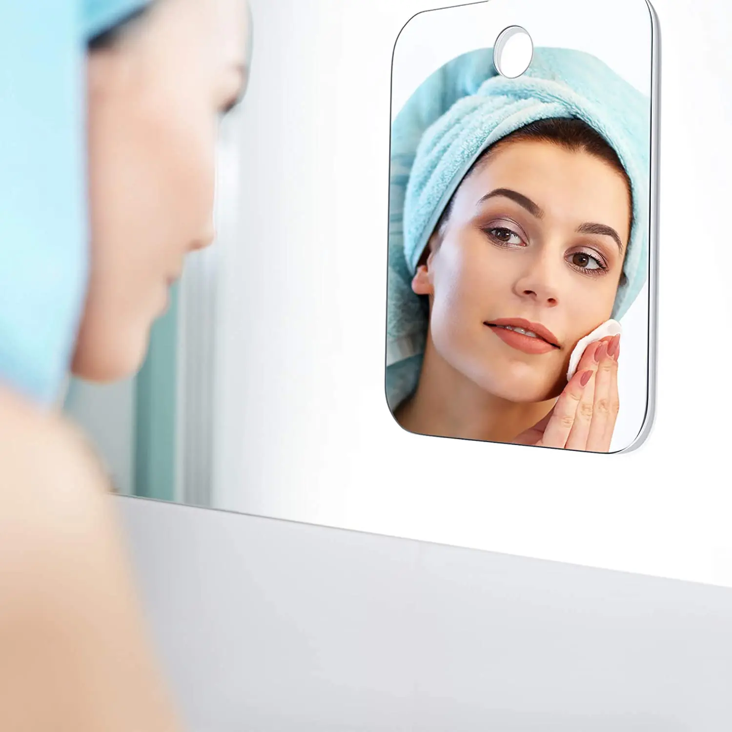 Cermin perjalanan pengisap din - Shaving Mirror Suction ulasan dan harga