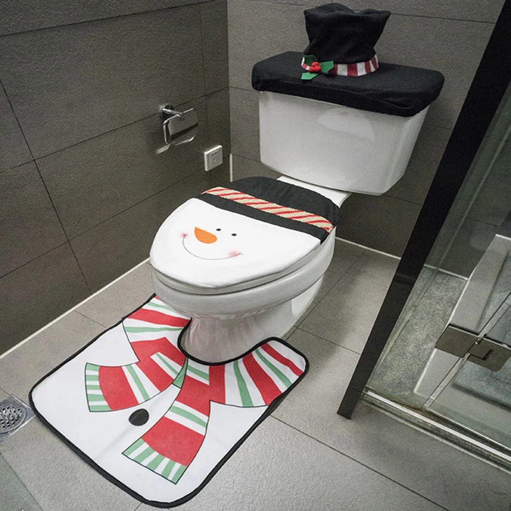 2026 Sarung Dudukan Toilet Nat - Home Bathroom Mats ulasan dan harga