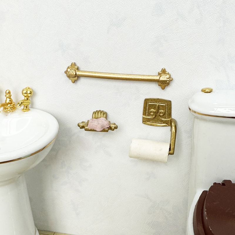 1/12 Set Rak Handuk Kertas Sim - Jet Home Bathroom Accessories ulasan dan harga