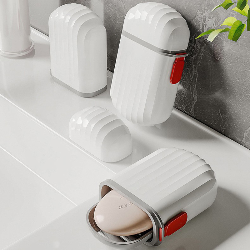 Wadah Sabun Travel, perlengkap - Jet Home Bathroom Accessories ulasan dan harga