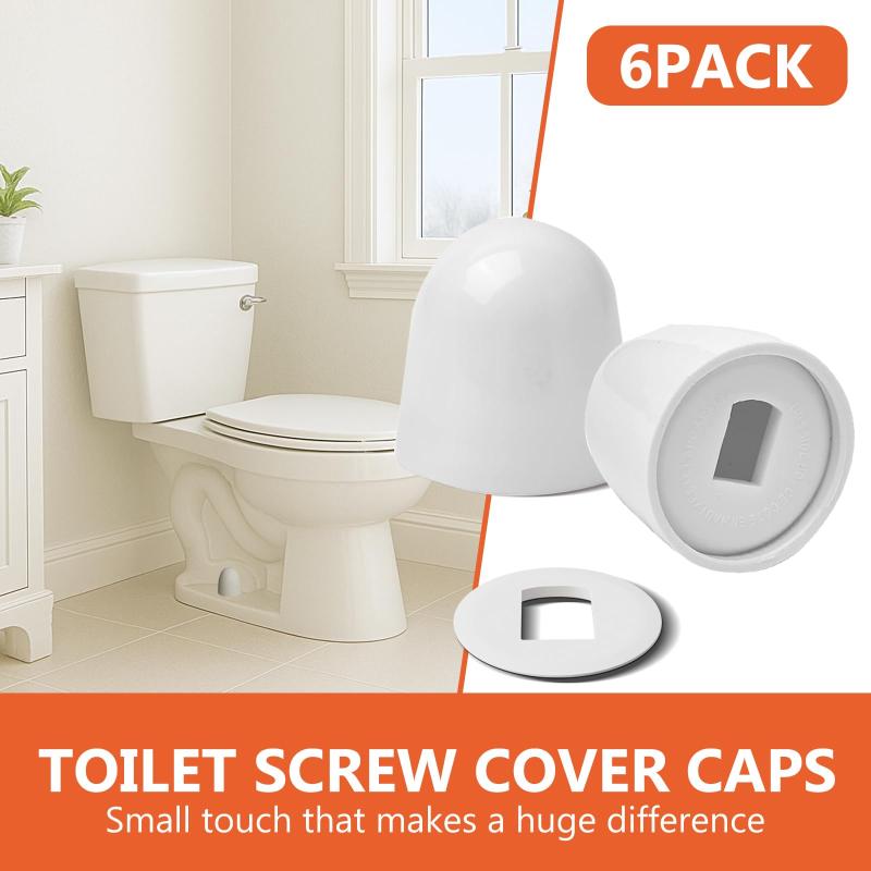 6 Buah Tutup Baut Toilet Putih - Jet Home Bathroom Accessories ulasan dan harga