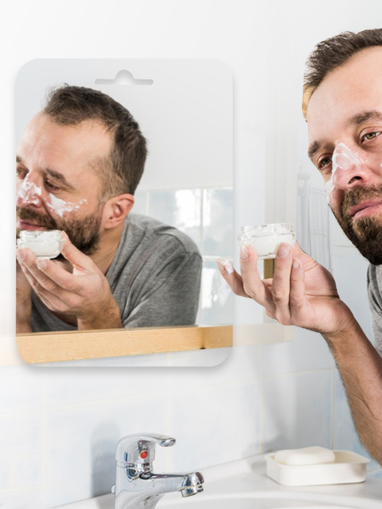 Cermin Anti Kabut Akrilik untu - Shaving Mirror Suction ulasan dan harga