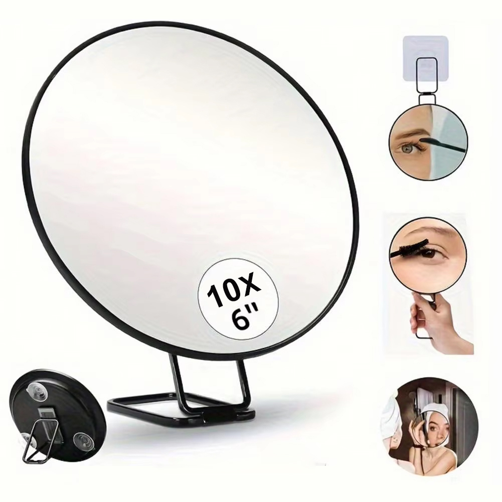 Cermin Rias Portabel 6 inci de - Shaving Mirror Suction ulasan dan harga