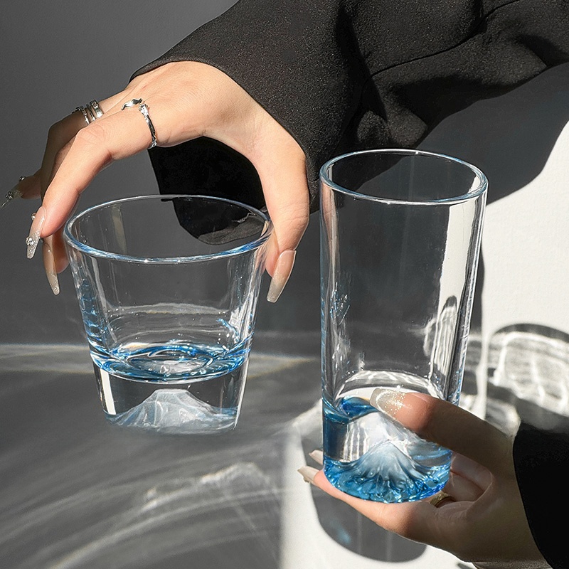 Gelas Fuji Mountain Edisi Terb - Yamazaki Home Bathroom Storage ulasan dan harga