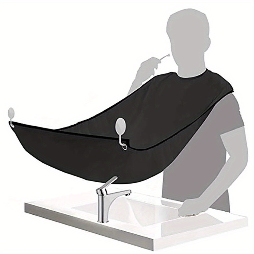 1 buah celemek cukur jenggot p - Shaving Mirror Suction ulasan dan harga