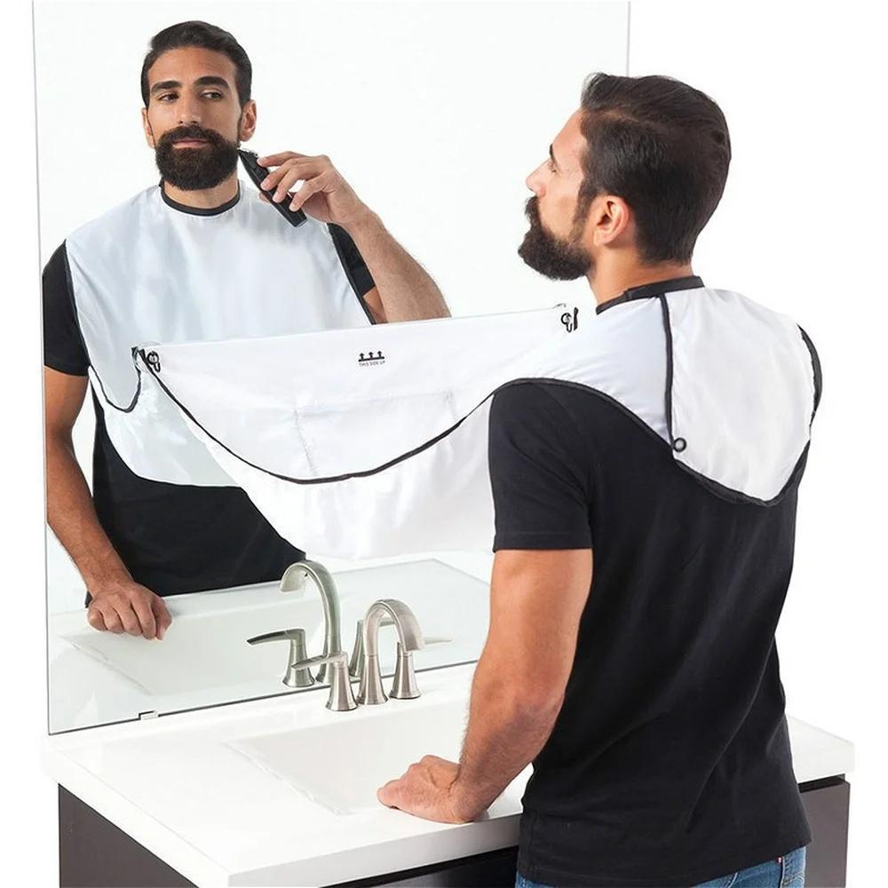 1 buah celemek cukur jenggot p - Shaving Mirror Suction ulasan dan harga