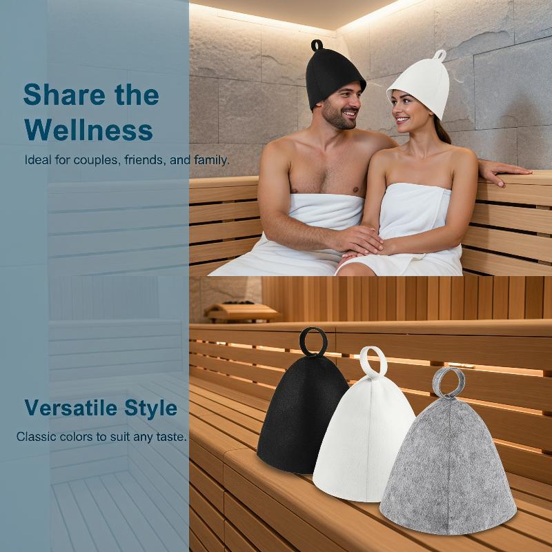 Topi Sauna Berbahan Felt Lembu - Jet Home Bathroom Accessories ulasan dan harga