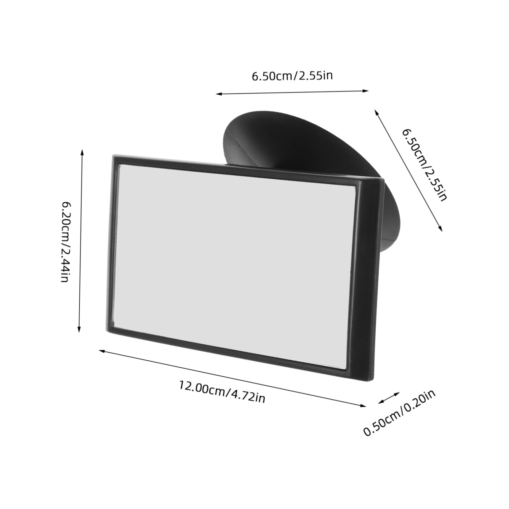 Cermin Interior Mobil dengan S - Shaving Mirror Suction ulasan dan harga